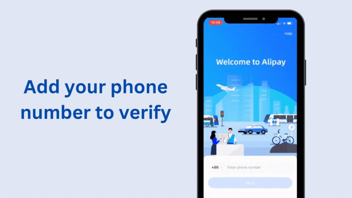 Sign Up with Mobile demonstration
