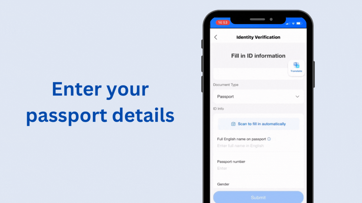 Verify Identity demonstration