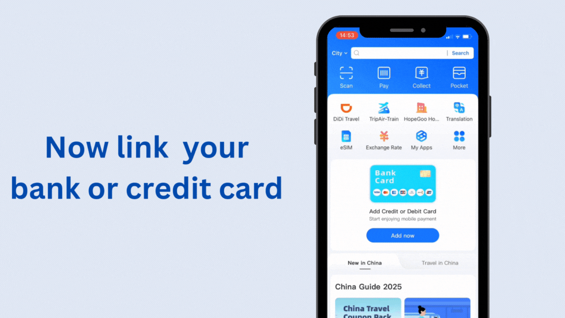 Link Your Card demonstration